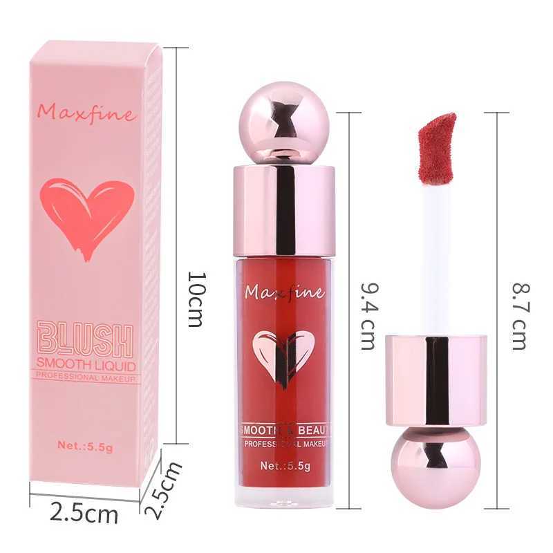 Highly Pigmented Matte Liquid Blush Long Lasting Non Fading Smooth Festival Stage Makeup Blush Y240815