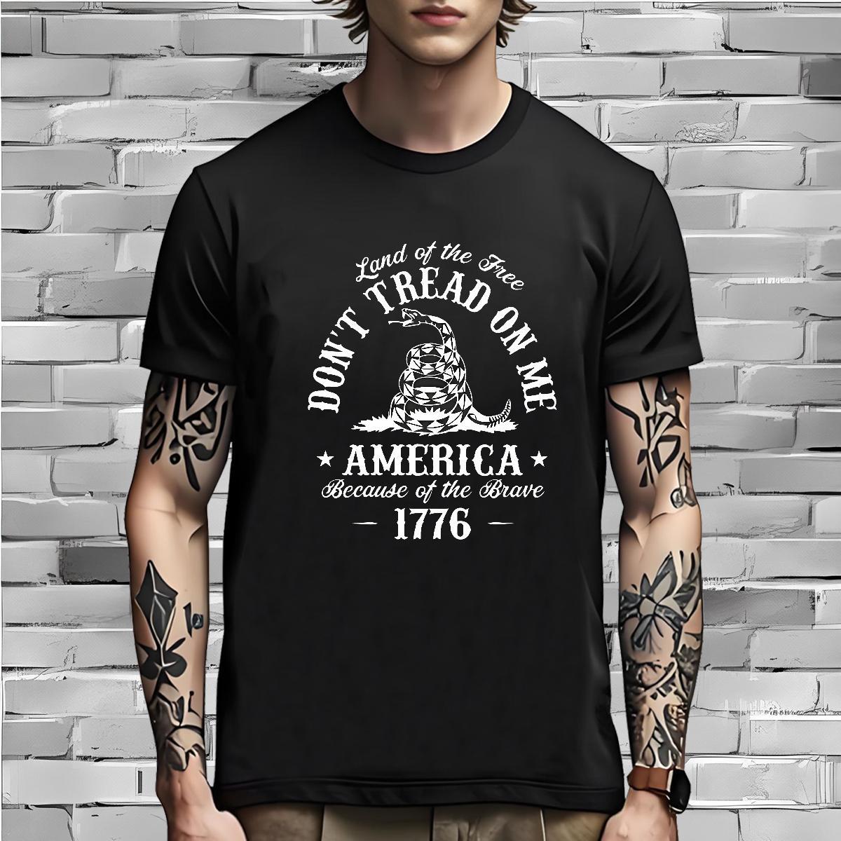 Brand T Shirt For Man snake O-Neck Short Sleeve Hip Hop Plus Size Custom 230g Cotton Tshirt for Man Woman Wholesale Polos