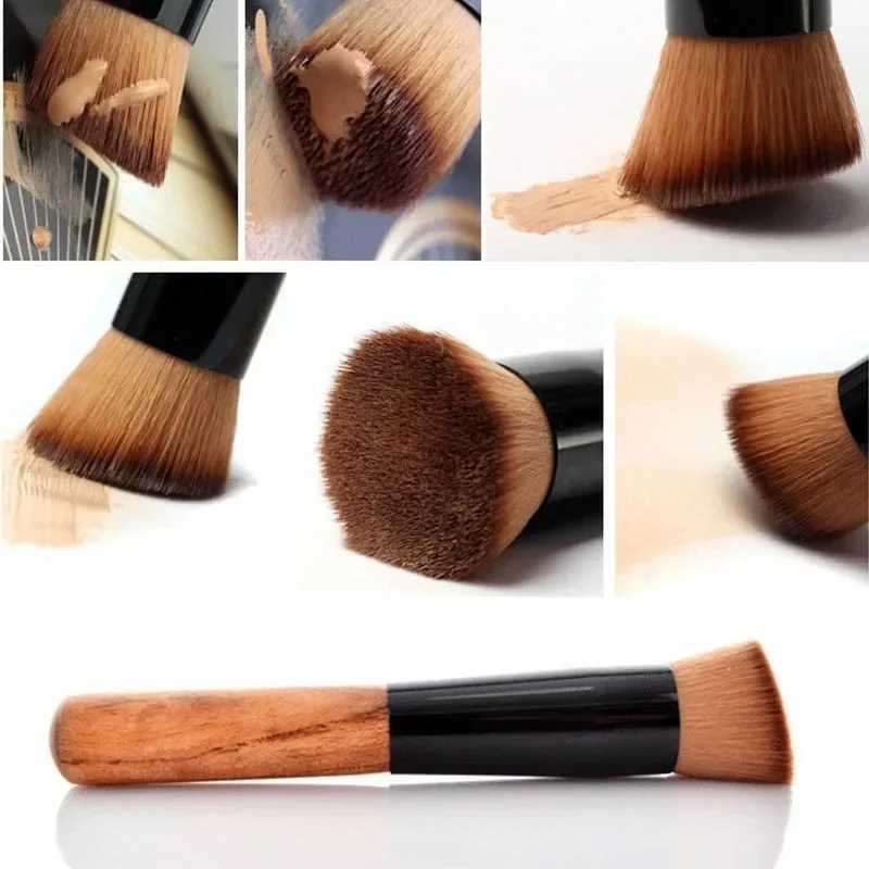 Professional cosmetics makeup tools Kabuki powder blusher basic flat top brush W240814