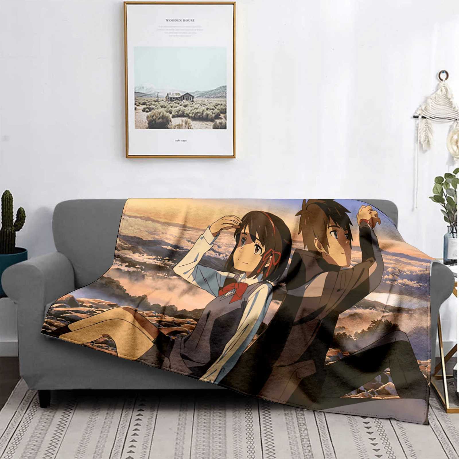 Home decoration plush Sofa blanket Colorful Animal Bedspread on the bed anime fluffy soft blankets thick blanket for winte Y240815