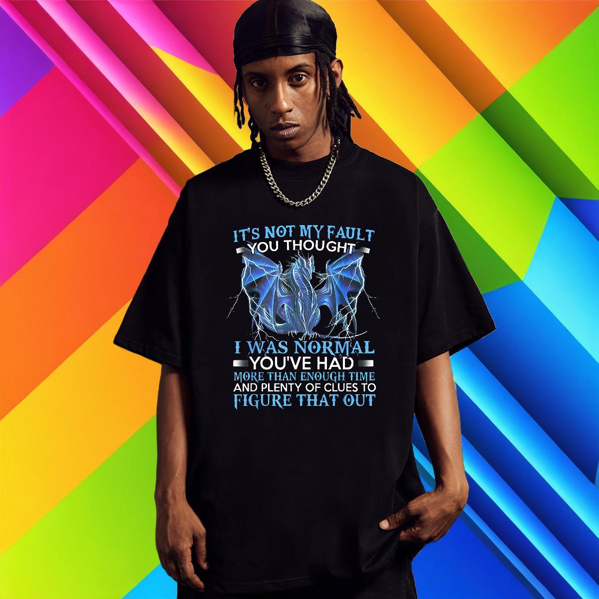 Cool T shirt dinosaur O-Neck Short Sleeve Hip Hop Plus Size Custom 230g Cotton Tshirts New Designer Tees Shirts