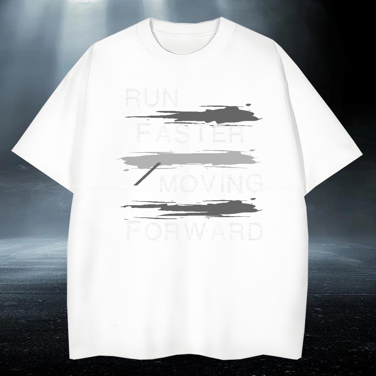 Soft Couples T Shirts Hip Hop Street 100% Cotton 230g Custom Cartoon Breathable Crew Neck letter Men T Shirts 2024 Tops
