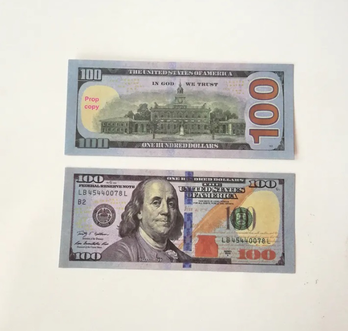 prop money realistic usd Actual 1:2 size Euro, US Dollar, British Pound banknotes Prop bar atmosphere film shoot Showcases toy banknotes party supplie
