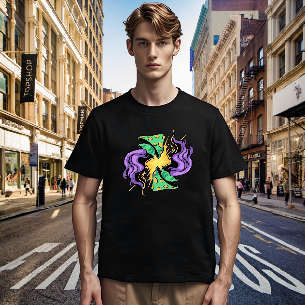 Men T Shirts 100% Cotton 230g mushroom Sport Round Neck Short Sleeve Custom Print Plus Size Men Tshirts Fashion Designer TOP Quality Wear