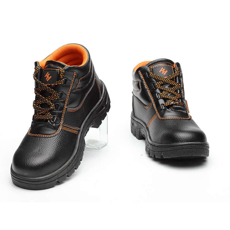 Water Proof Men Boots Comfortable Work Safety With Anti-smash Sneakers Puncture-proof Non Slip Shoes