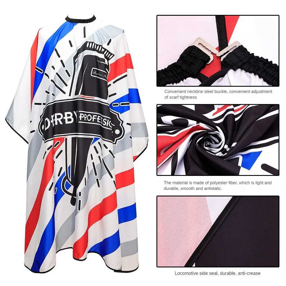 Barber Shop Classic Apron Barber Hairstylist Dress Barber Salon Barber Anti static Hair Cutting Tools W240814