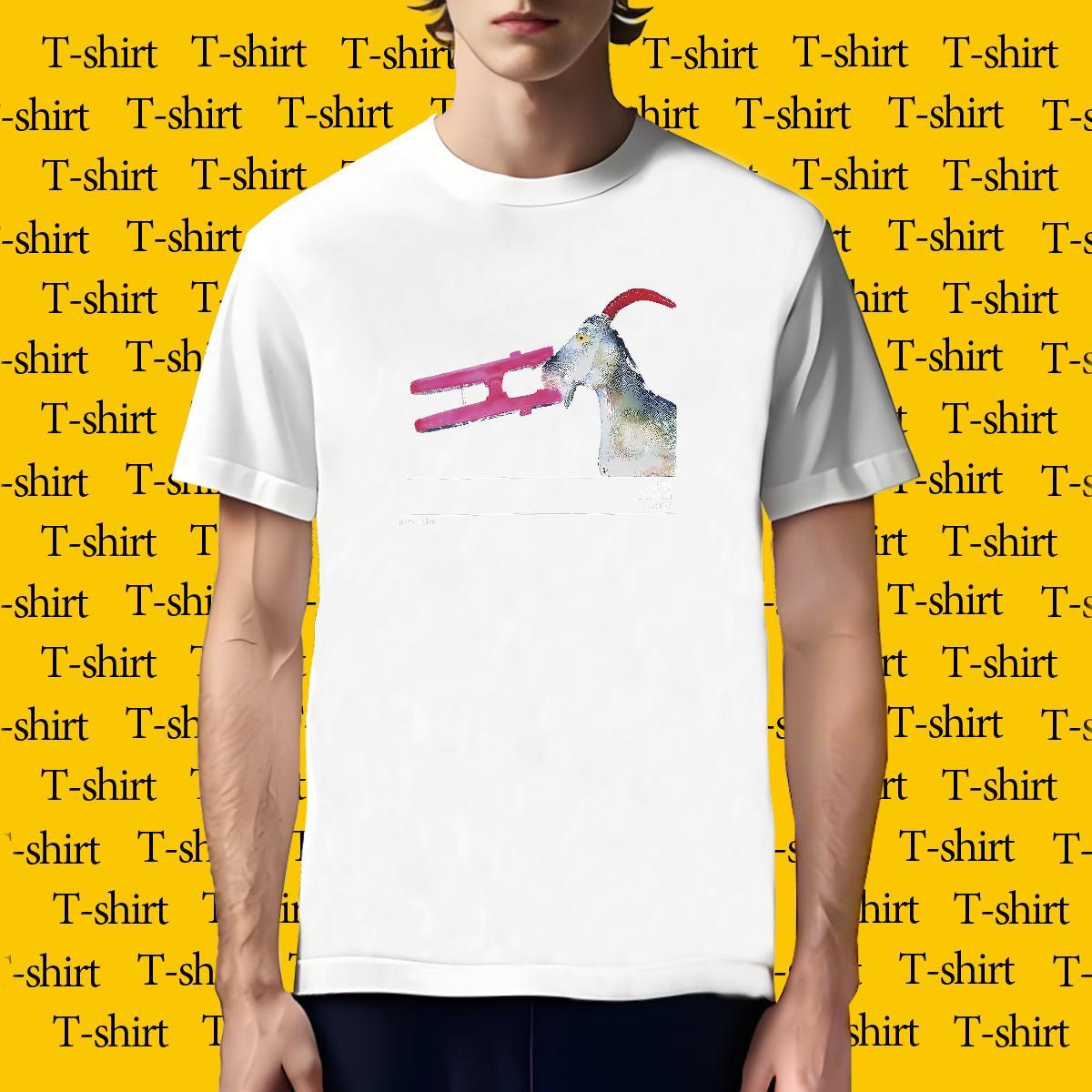 High Quality T-Shirts sheep Short Sleeve O-Neck Spring Summer Oversized 4XL 230g Pure Cotton Men Tops Tees New Polos