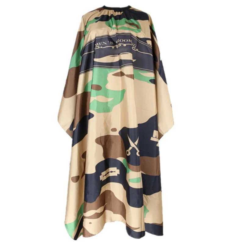 New hairstylist barber clothing hairstyle pattern apron polyester corner professional barber hairstyle cutting formal dress W240814