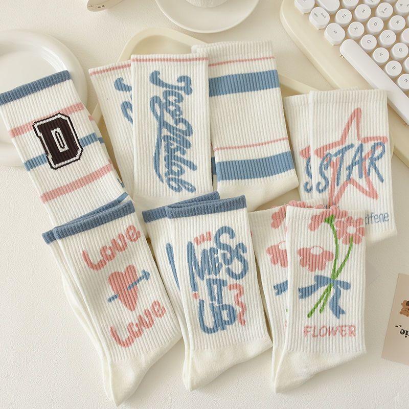 Trendy Children's Sports Tube Socks - Comfortable Mid Length Design for Fall Seasons