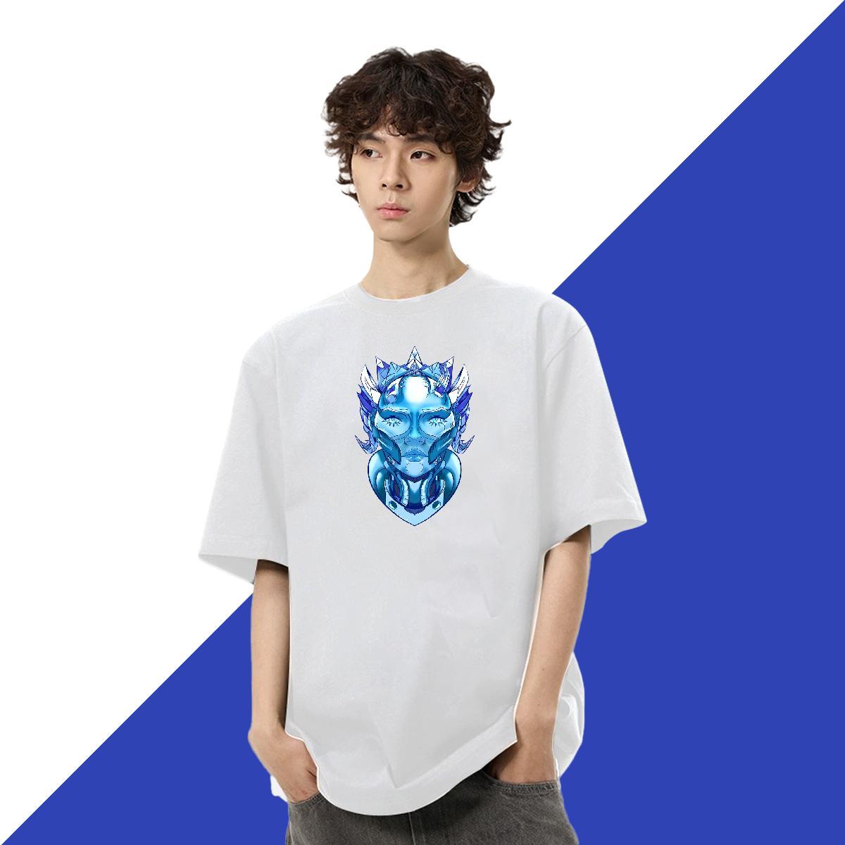 Cool Mens Tshirts Hip Hop Street 230g 100% Cotton Cartoon Print Breathable ET Mens T Shirts Wholesale Wear