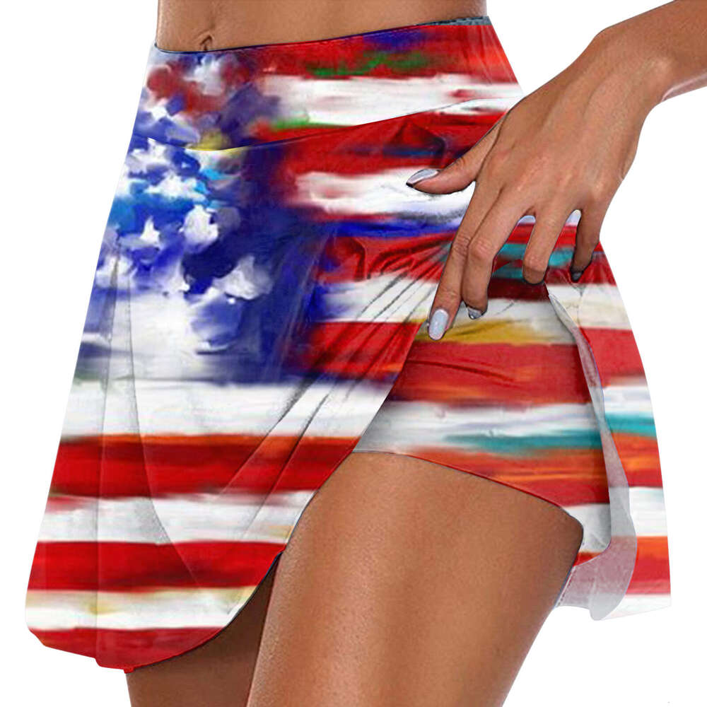 Printed Women Daily Casual Workout Tennis Yoga Sport Active Comfortable Elegant Floral Sports Stylish Shorts Skirt s