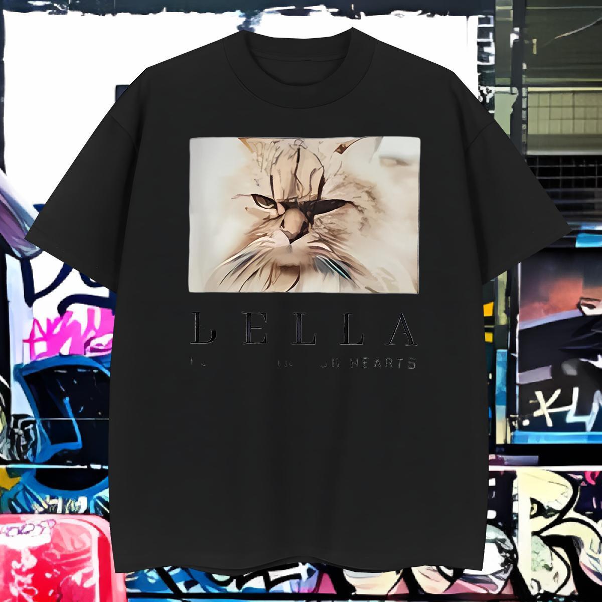 Loose Fit T-Shirts cat Breathable Soft Street Wear Oversized 230g Cotton Tshirt for Man Woman New Designer Top Tees
