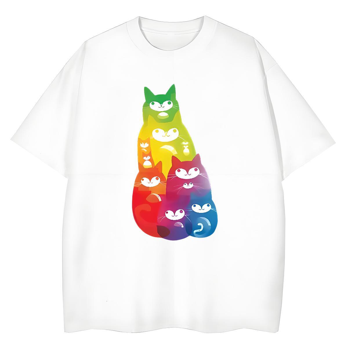 Soft T shirt colorful Breathable Soft Sport Graphic 100% Cotton 230g Couples T Shirts Customized Tops Tees
