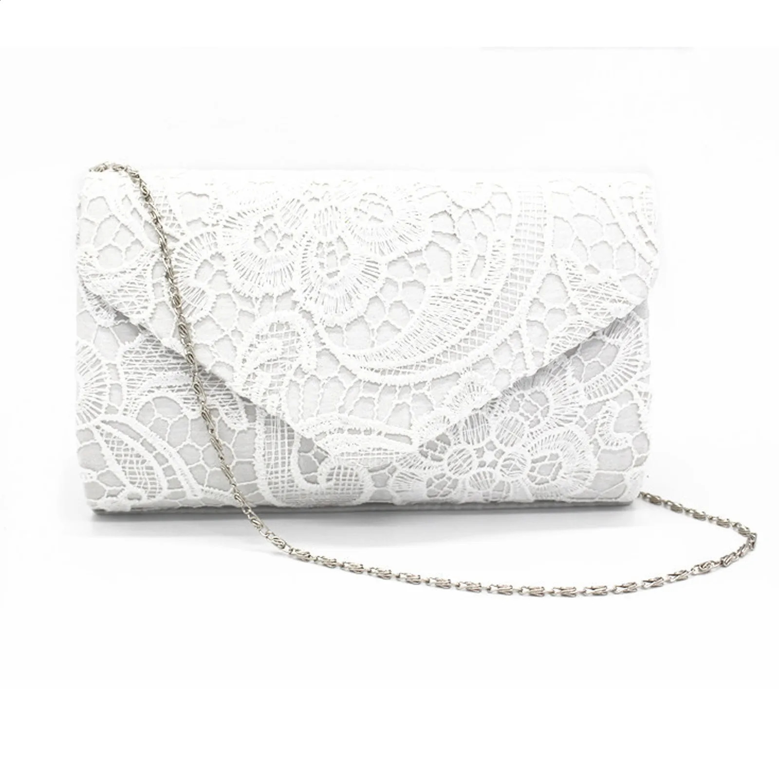 WomenS Fashion Elegant Floral Lace Envelope Clutch Evening Prom Handbag Purse Casual Bags For Women Bolsa Femimina 240813