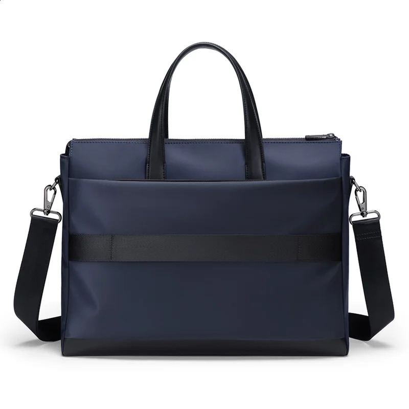 GOLF Briefcase Bag Nylon with Leather Handle Crossbody Shoulder Hand Bag Office Laptop Bags for Men 15 Inch Waterproof Handbags 240822