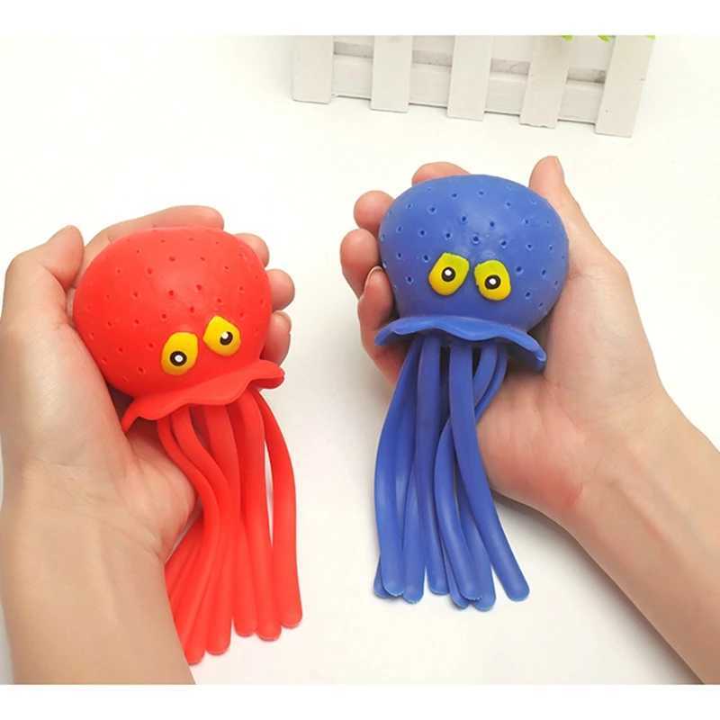 Baby bath toys sponge water absorption octopus squeezing pressure relief summer swimming games childrens water toysW240814cvb