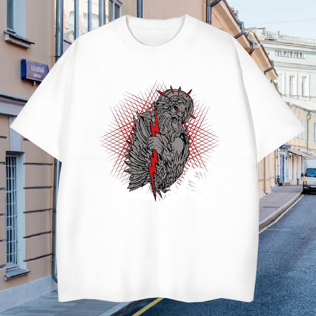 T Shirts Men 230g Pure Cotton portrait Casual Breathable Short Sleeve Black White Tshirt for Man Woman Classic Casual High Quality Clothes