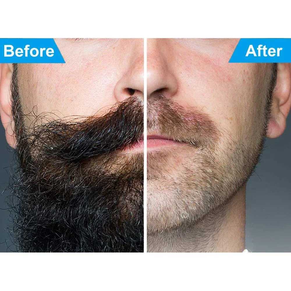1 piece of facial hair and beard clipper for mustard nose eyebrows and nail cutting stainless steel trimming makeup clipper W240814