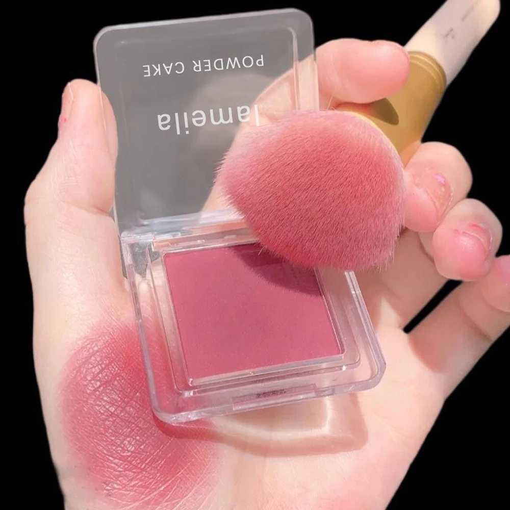 Smooth Blush Powder Naturally Saturated Long-lasting Waterproof Natural Blush Brightening Skin Tone Expanding Color Blush Powder Y240815