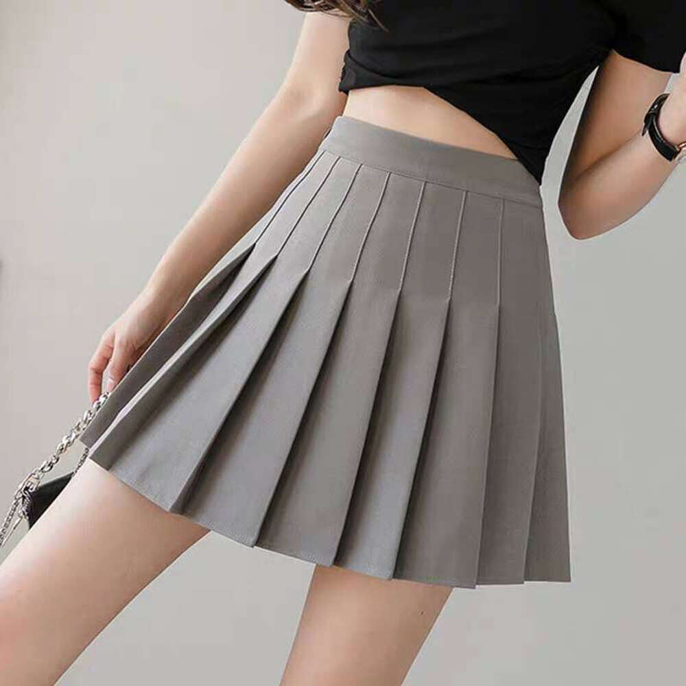 Waist High Tennis Japanese School Mini Skirts For Girls 2024 New Arrival Drop-shipping