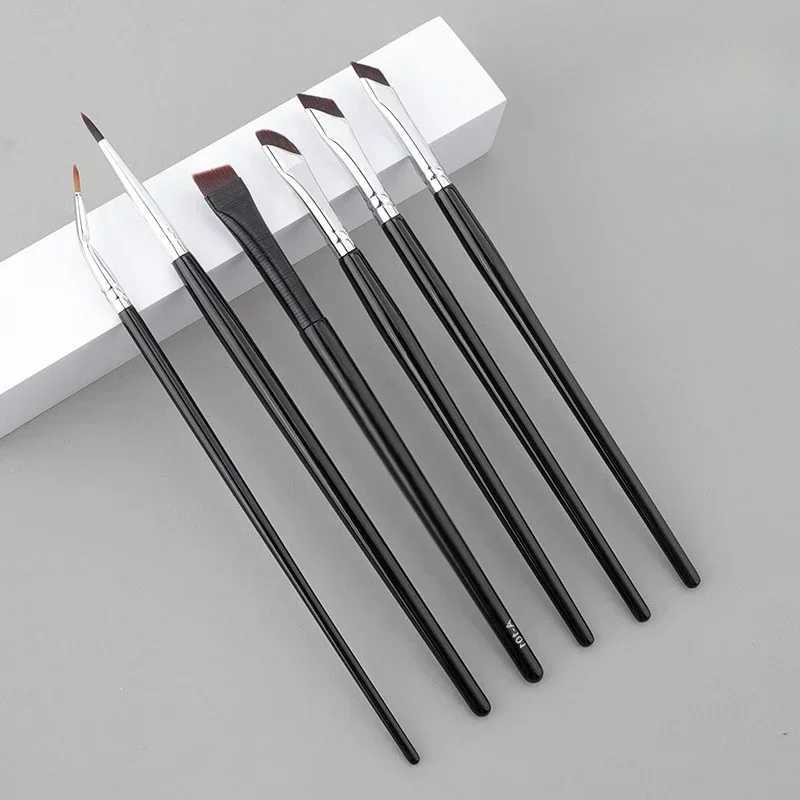 Upgrade blade eyeliner brush ultra-thin fine angle flat angle eyeliner brush under the eye makeup brush precise detail brush W240814