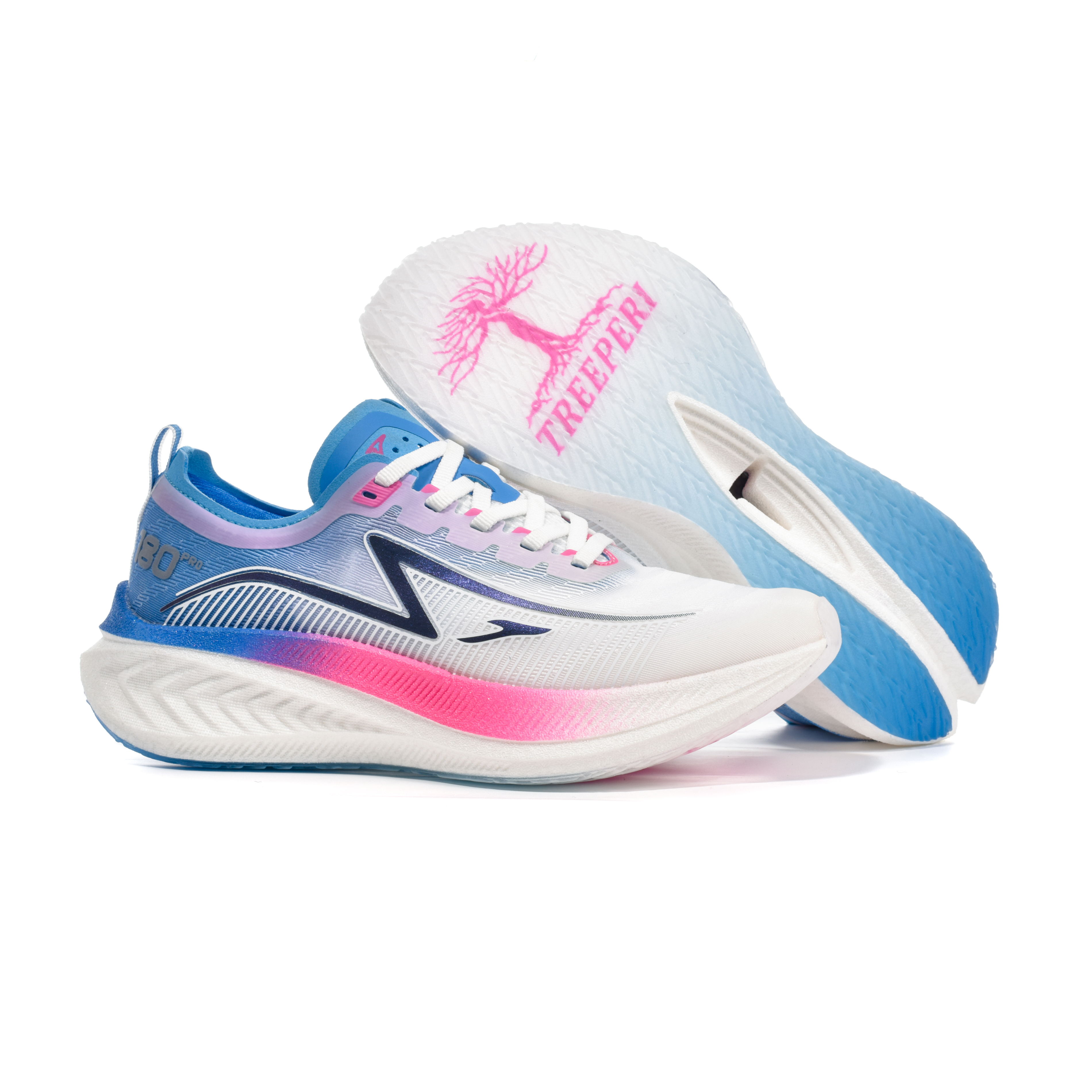 Men's and Women's TREEPERI 180 Pro Athletic Running Shoes Comfortable Breathable Sports trainers Designer sneakers for mens Glow In The Dark