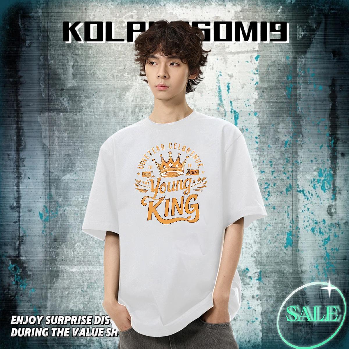 Designer Men Clothes T-Shirt Daily Wear 230g Cotton DIY Logo Oversized Breathable Short Sleeve letter T Shirt For Man Stylist Tees