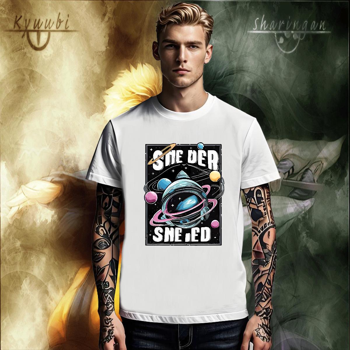 Cool Design Men Clothes T-Shirt Sport 230g Cotton Skull Breathable Crew Neck star T shirt Designer Fashion Tees