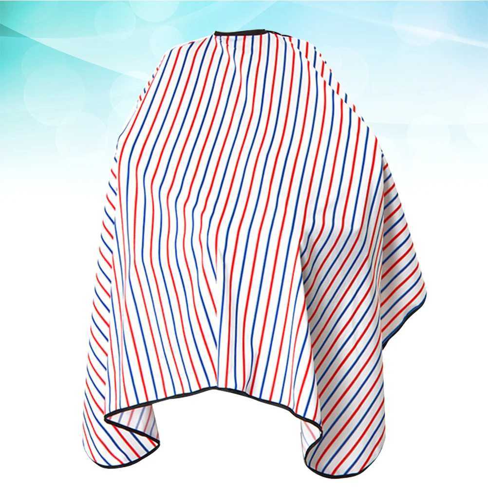 Durable striped barber hat for home hairdressers W240814