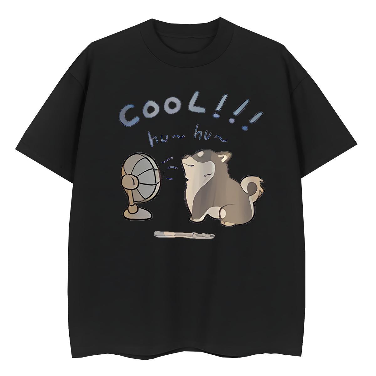 High Quality T shirt dog Pure Cotton Daily Wear Custom Anime 100% Cotton 230g Tshirts Designer Polos