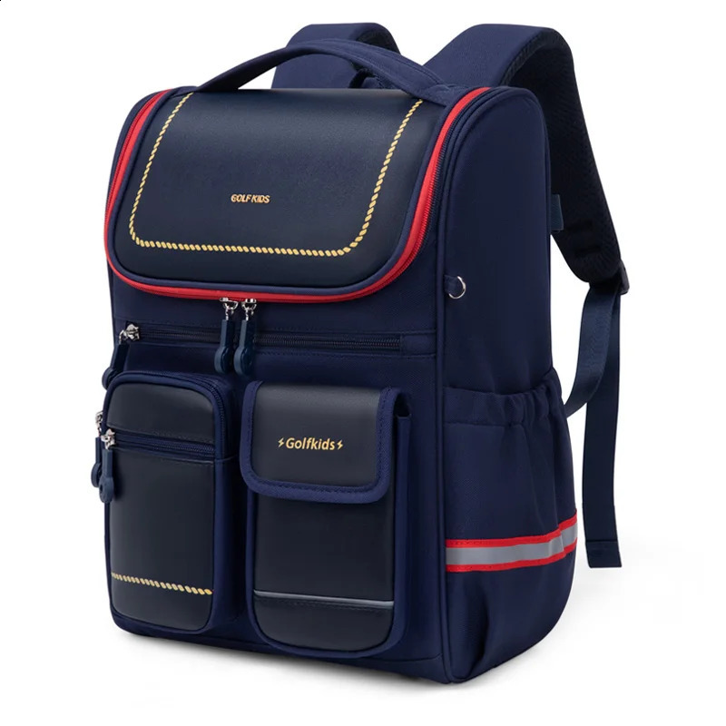 GOLF Primary Child School Backpacks Elementary Children School Backpack Schoolbag Kids Boy Girls Back Pack Bags Multiple Pockets 240812
