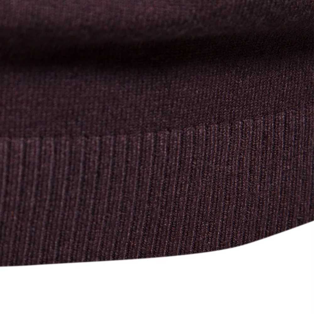 New Winter Turtleneck Thick Mens Sweaters Casual Turtle Neck Solid Color Quality Warm Slim Turtleneck Sweaters Pullover MenXJ240814