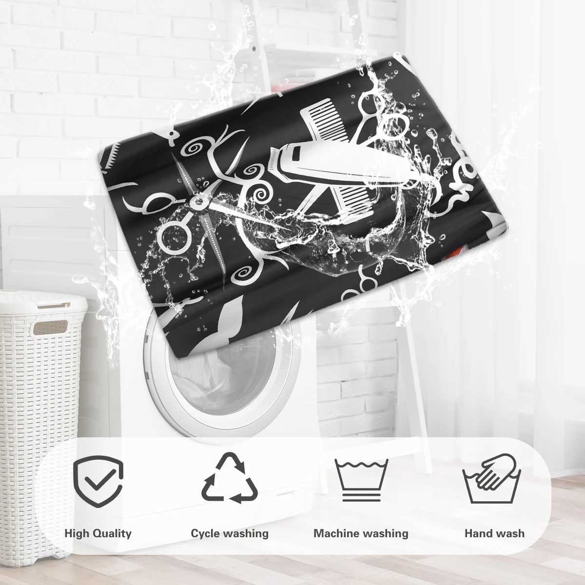 Hair cutting coat waterproof hair cutting adjustable dress anti-static buckle released hair cutting shop hat tool W240814
