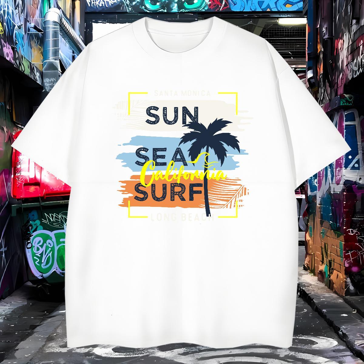 TOP Quality tree Mens T Shirts Outdoor Men Tops Tees 230g 100% Cotton Free Shipping Short Sleeve O-Neck DIY Anime Tees Shirts