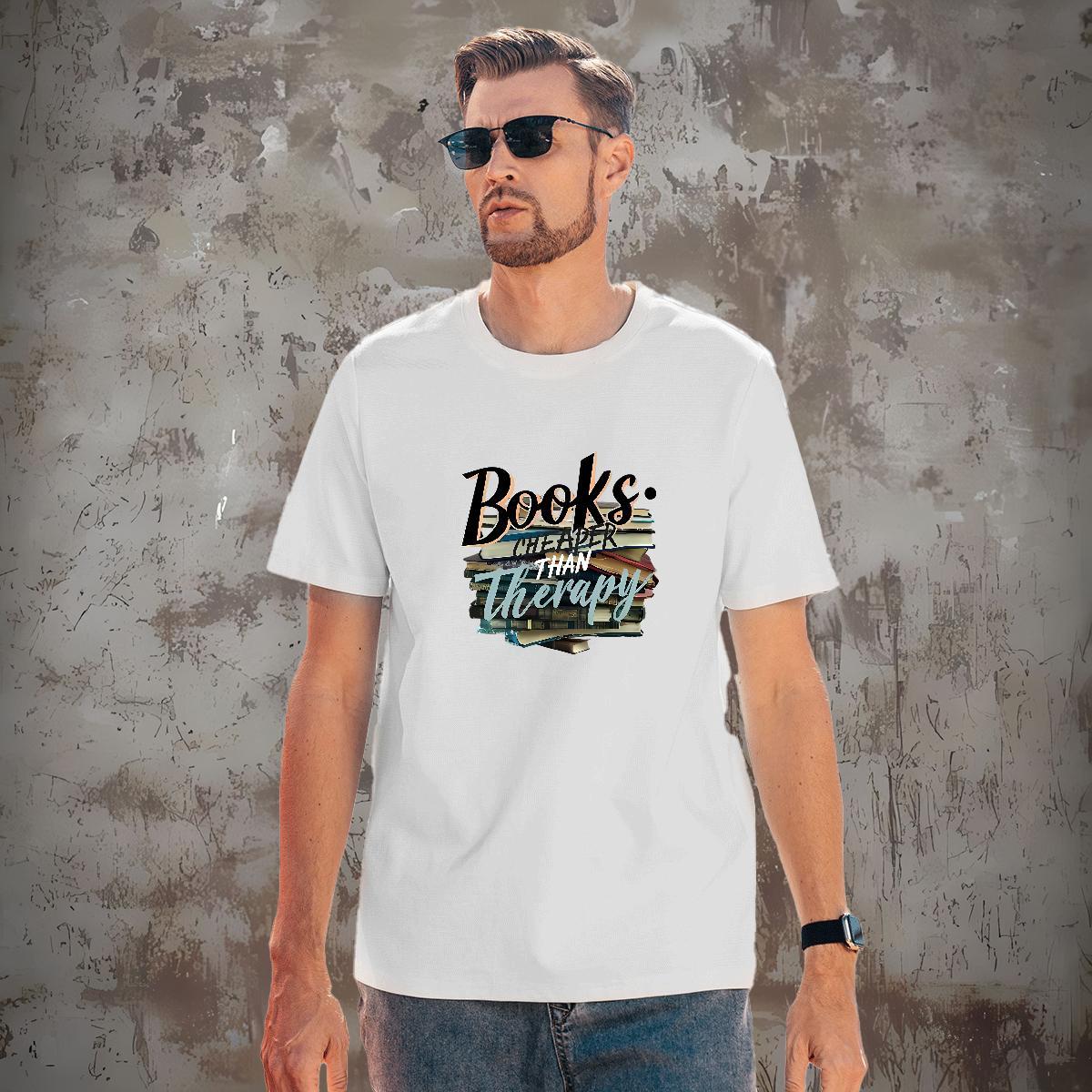 Free Shipping letter T-Shirts for Men Daily Wear Men Tshirts 230g Cotton Fashion Casual Short Sleeve Soft Black Oversized Tee Shirt