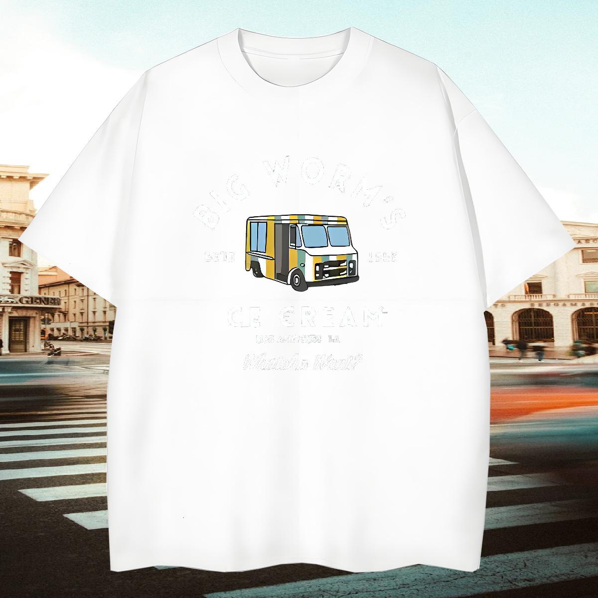 Soft Tshirts Beach 230g Cotton Black Oversized Short Sleeve Soft car T-Shirts for Men 2024 DIY Tops Tees