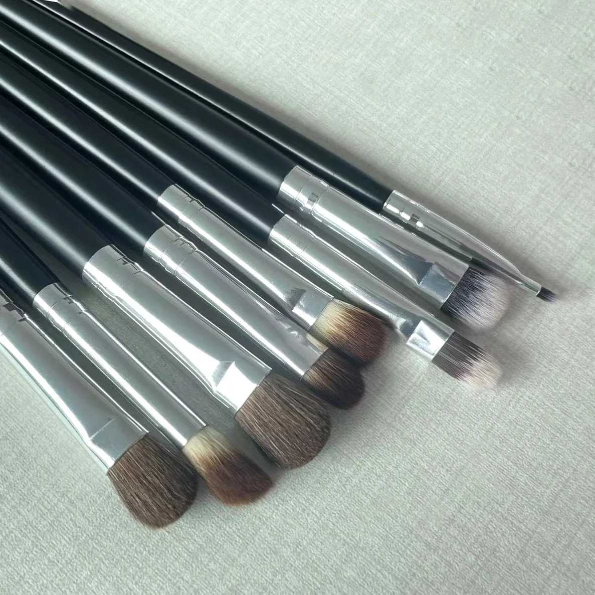 Professional eye makeup brush set Natural hair eye shadow lining eyebrow contour mixing Highlight stain makeup tool set W240814