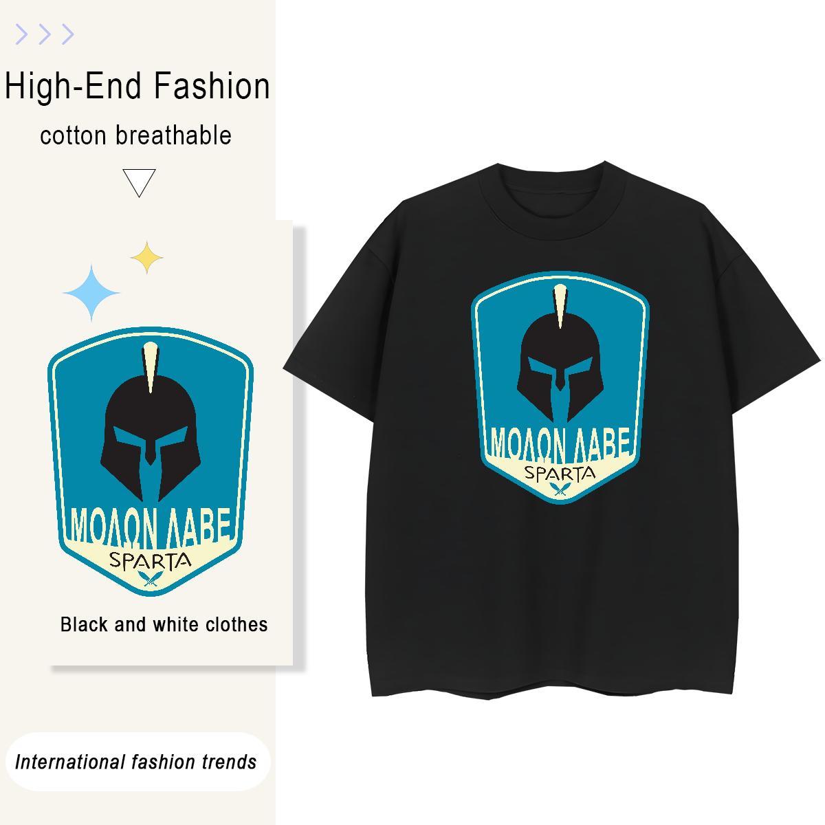 Loose Tshirt for Man Woman High Street Hip Hop 230g Cotton Custom Print Oversized Breathable Soft letter T Shirts Men New Tops Shirt