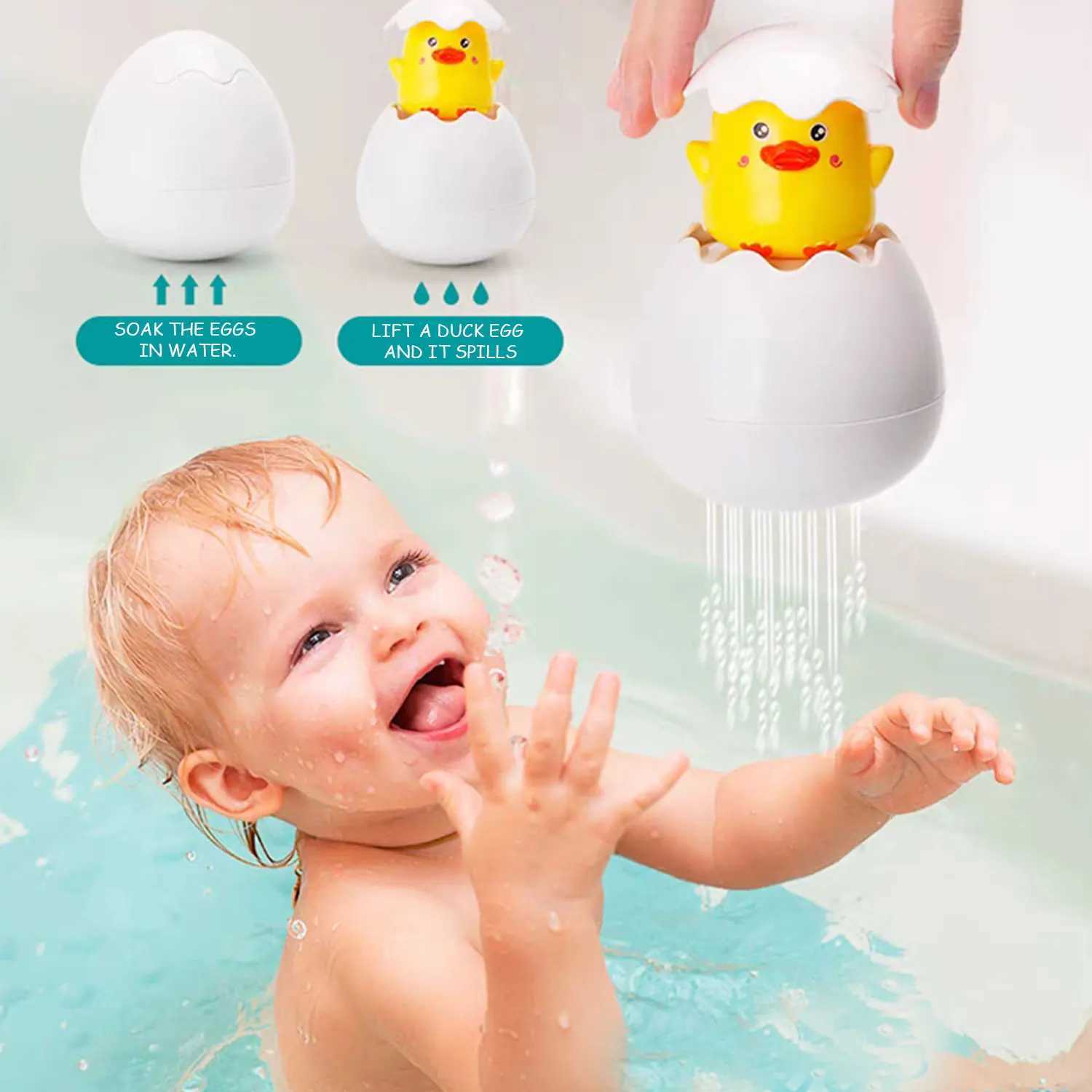 Baby bath toys animal series childrens water toys penguin turtle dolphin plastic toys bathroom water gun shower toysW240814