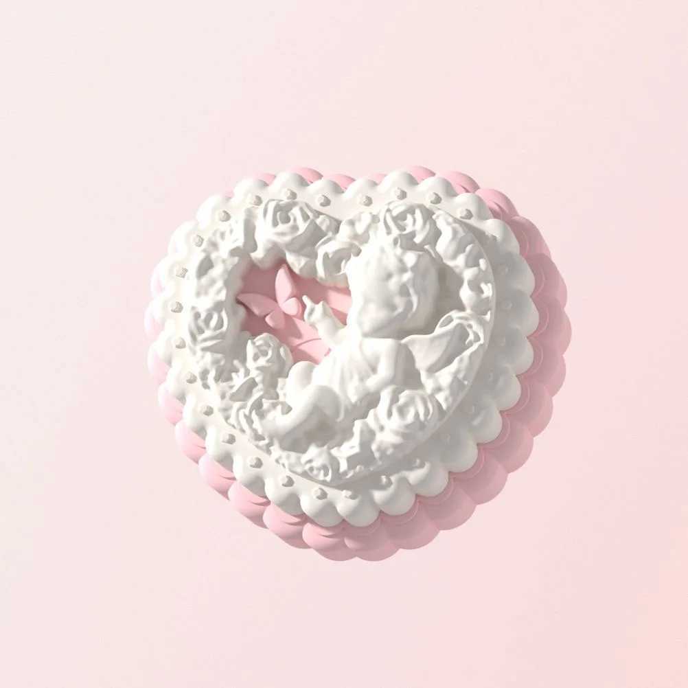 Makeup Blush Angel Relief Powder Blusher Double Color Apricot Smoke Cruelty-Free Powder Blush - ShapeContour Highlight Face Y240815