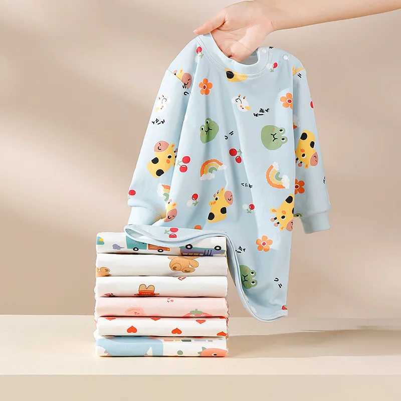 Spring Autumn Newborn Baby Sleep Sack Long Sleeve Homewear Cartoon Car Print Boy Girl Infant Toddler Sleep Bag Pajamas Robes Y240814