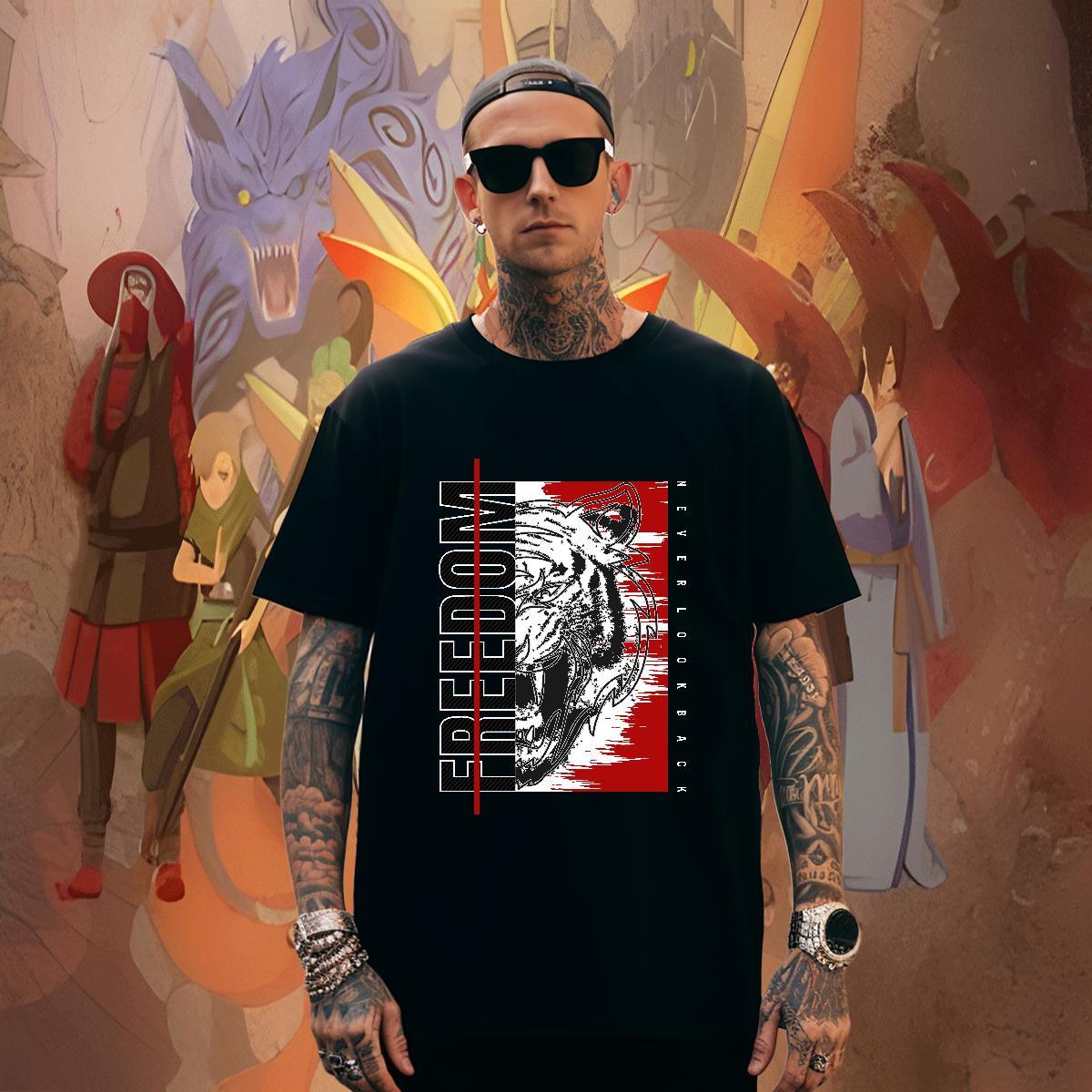 High Quality Tshirt for Man Woman Street wear Hip Hop 100% Cotton 230g Oversized 3XL 4XL Crew Neck Breathable T Shirts Men Factory Direct Top Tees