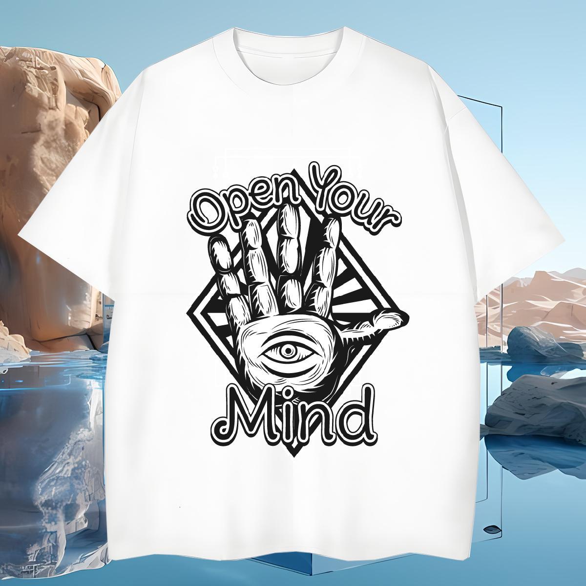 Mens T Shirts 230g Pure Cotton hands Anime Printing Street Breathable Custom Printing Couples T Shirts Fashion New High Quality Top Tees