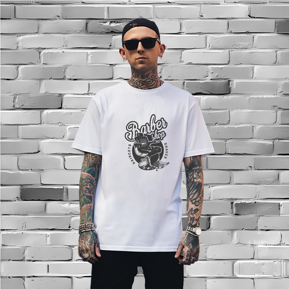 Designer tool Men T Shirts Street Wear Mens Tshirts 230g 100% Cotton 2024 Summer Breathable Short Sleeve Graphic Polos