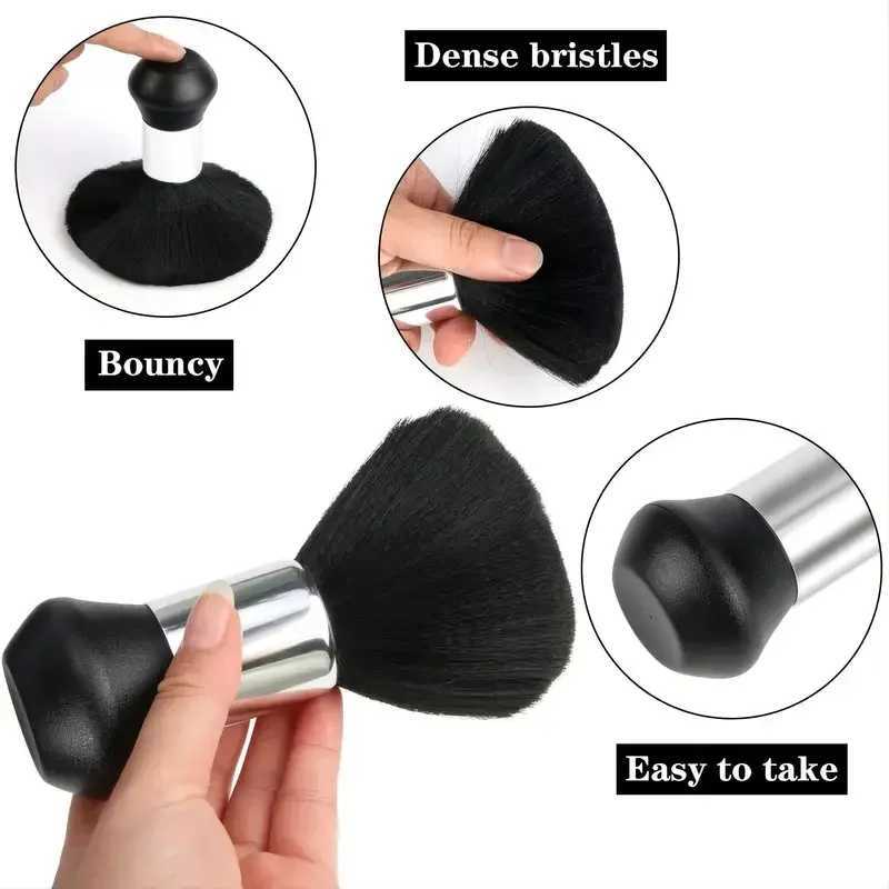 2/3 piece barber packaging set waterproof corner cutting with neck dust collector professional hair salon hair brush set W240814