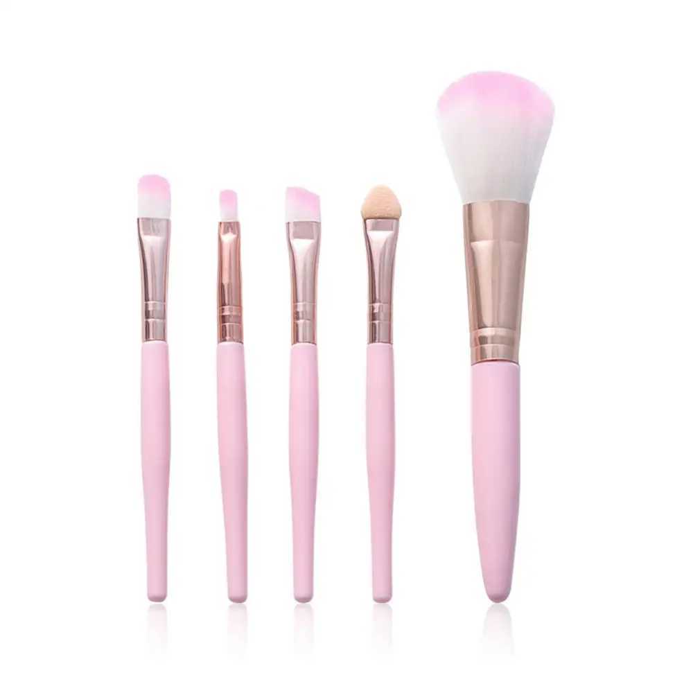 5 pieces/set makeup brush tool set makeup powder eye shadow powder blusher mixed beauty makeup brush delicate soft brush Maquiagem W240814