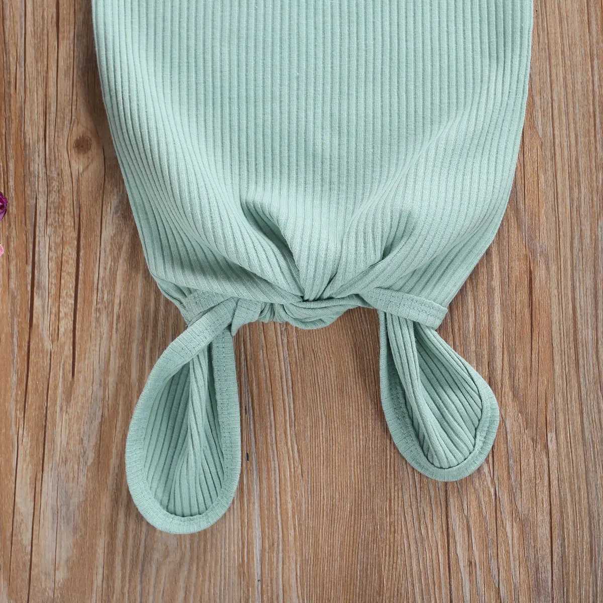 Citgeett Solid Newborn Infant Baby Girl Knitted Swaddle Wrap Blanket Sleeping Bag+Hat Set 0-3M Y240814