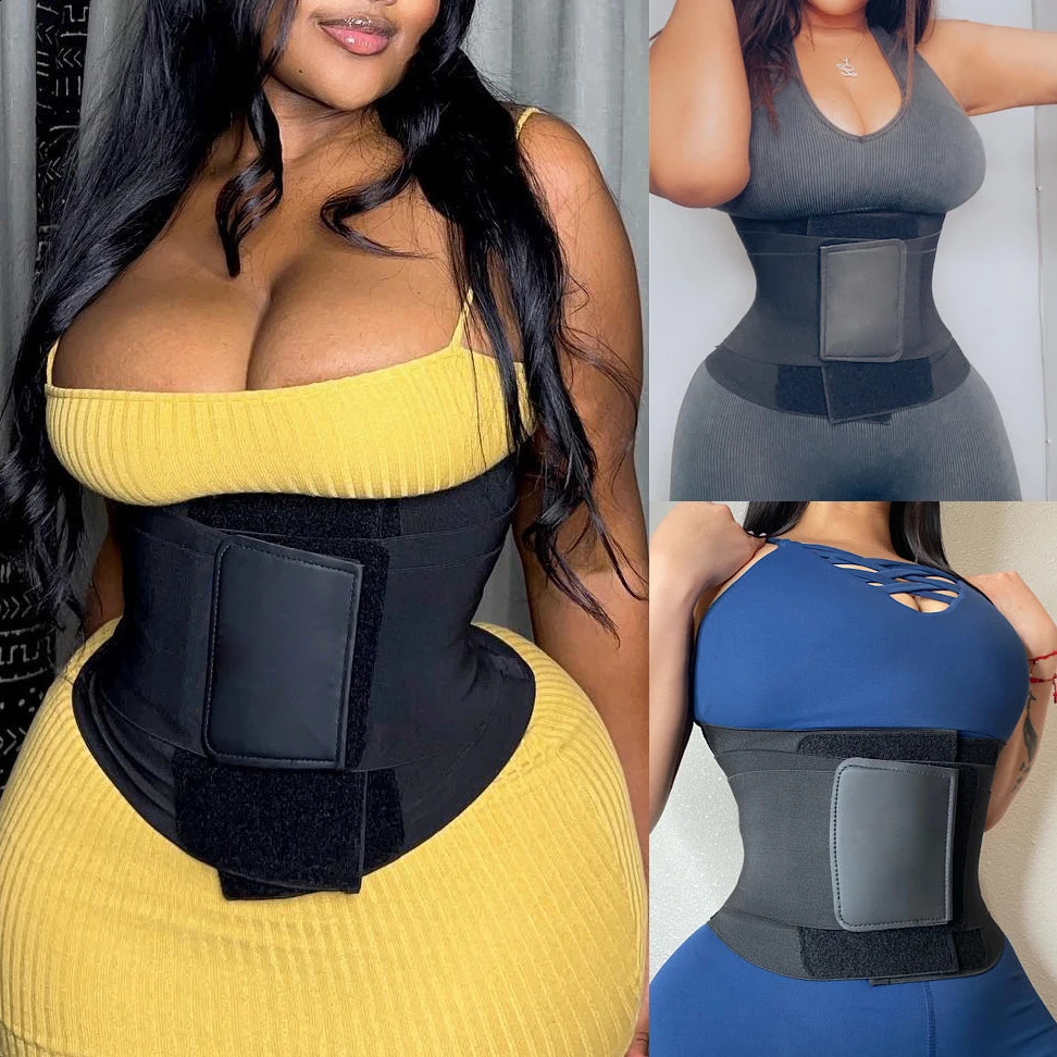 Waist Trainer Corset Body Shapewear Women Bandage Wrap Tummy Trimmer Fitness Girdle Slimming Modeling Strap Snatch Me Up Sports 240813