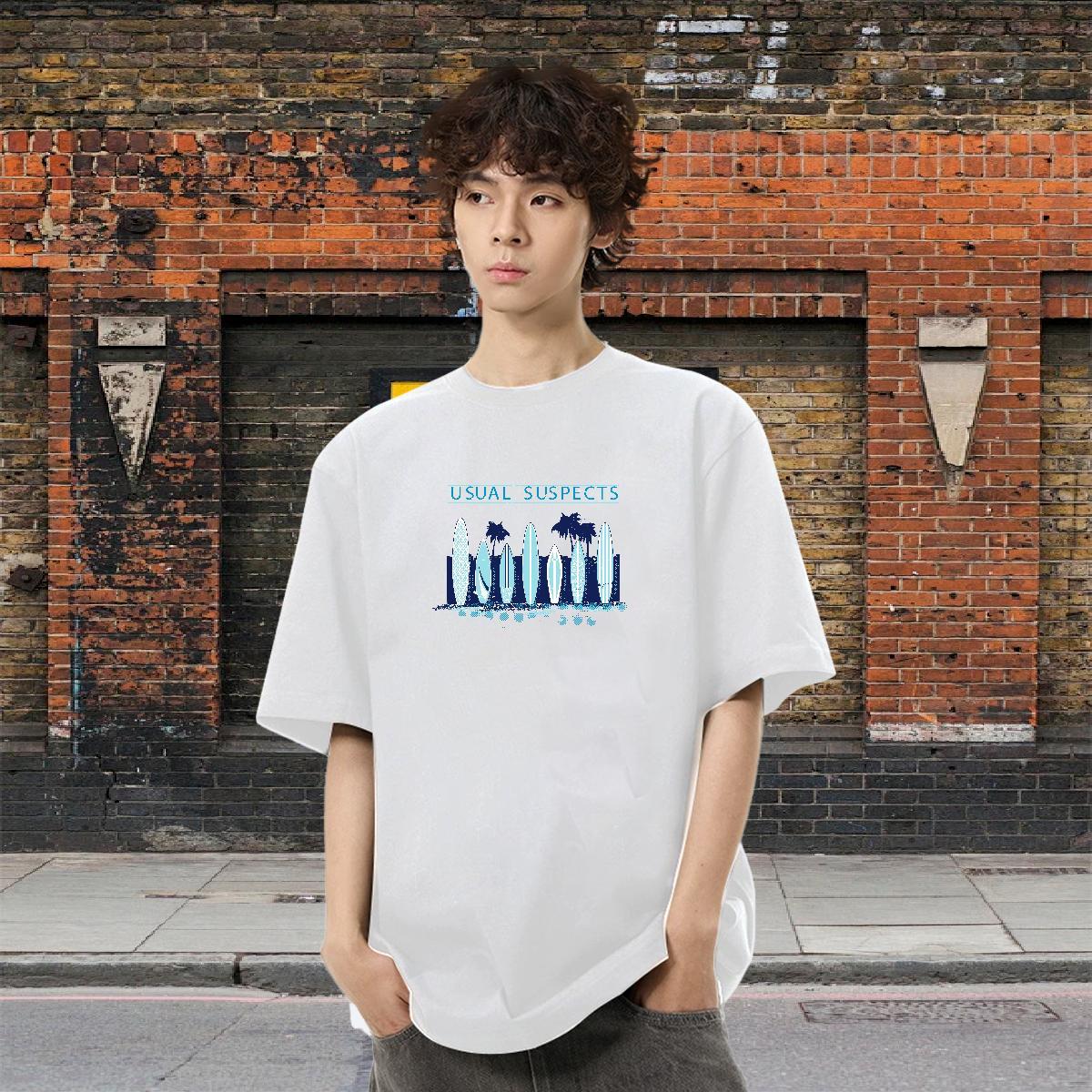 TOP Quality Tshirts Outdoor 100% Cotton 230g Custom Print Oversized Breathable beach Mens T Shirts 2024 Designer Clothings