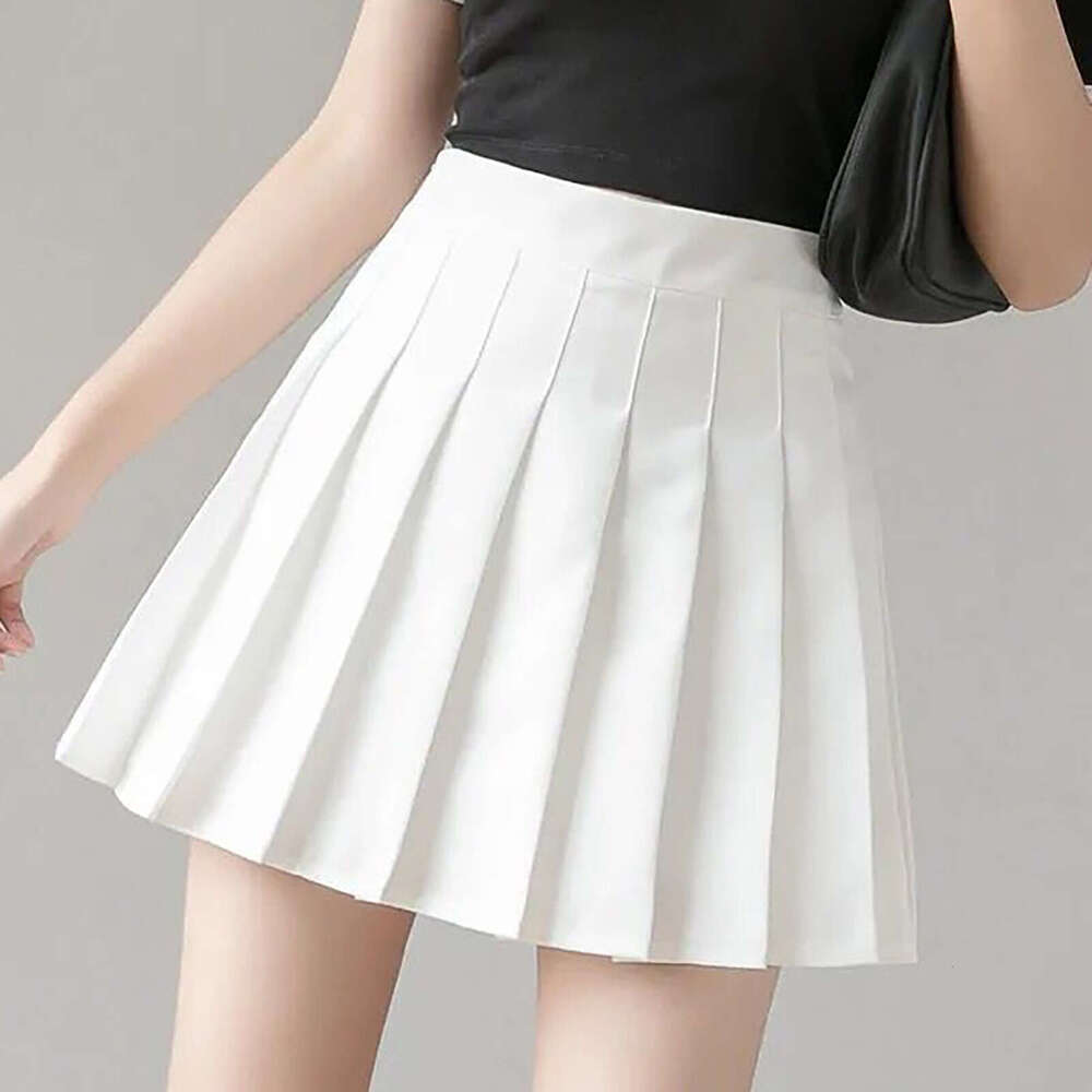Ladies 2023 Fashion High Haruku Korean Style Pleated Mini Waist Casual Tennis Skirt Female Summer Clothes